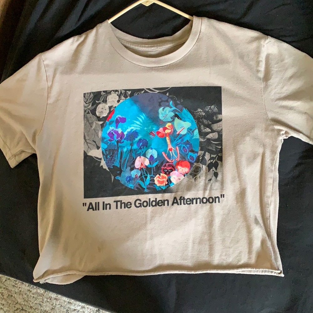 Alice in Wonderland Crop Top